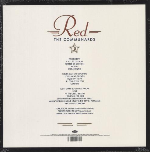 The Communards Red: Expanded Edition - Red & White Vinyl 2-LP vinyl record set (Double LP Album) UK COM2LRE876582