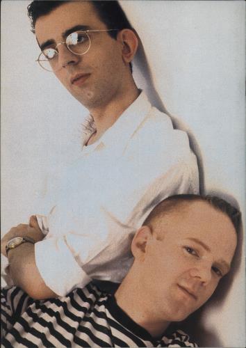 The Communards Red tour programme UK COMTRRE182984