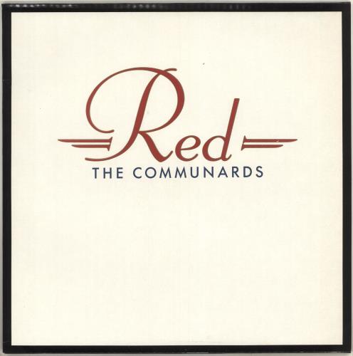 The Communards Red vinyl LP album (LP record) UK COMLPRE714310