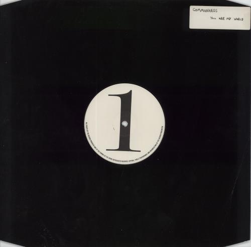 The Communards You Are My World 12" vinyl single (12 inch record / Maxi-single) UK COM12YO27794