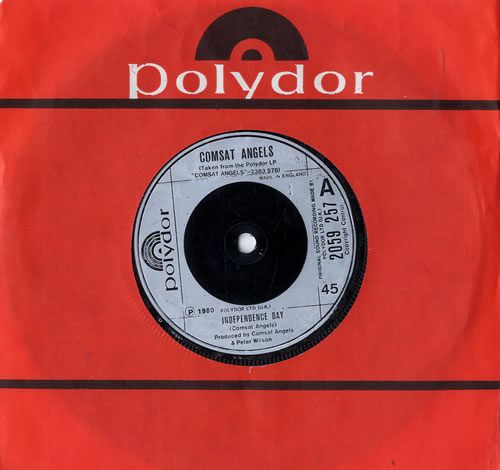 The Comsat Angels Independence Day - Silver Injection 7" vinyl single (7 inch record / 45) UK TCA07IN604867
