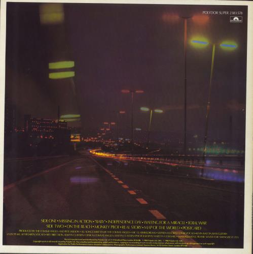 The Comsat Angels Waiting For A Miracle - EX vinyl LP album (LP record) UK TCALPWA821255