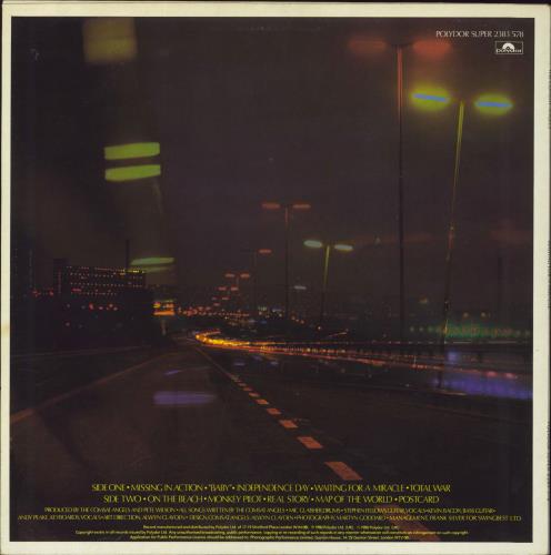 The Comsat Angels Waiting For A Miracle - EX vinyl LP album (LP record) UK TCALPWA831225