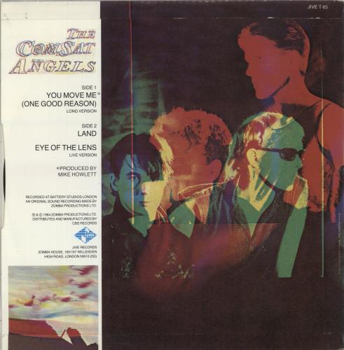 The Comsat Angels You Move Me (One Good Reason) 12" vinyl single (12 inch record / Maxi-single) UK TCA12YO625922