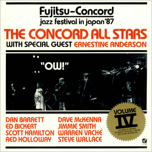 The Concord All Stars Ow! vinyl LP album (LP record) German T7VLPOW494006