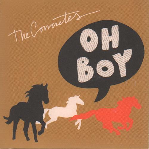 The Concretes Oh Boy + Press Release CD single (CD5 / 5") Swedish ULXC5OH646291