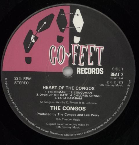 The Congos Heart Of The Congos vinyl LP album (LP record) UK S8GLPHE605697