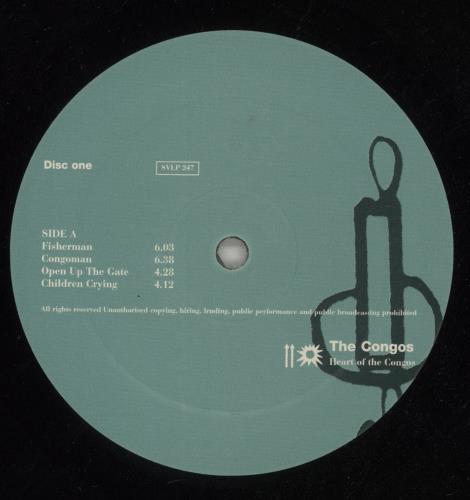 The Congos Heart Of The Congos 2-LP vinyl record set (Double LP Album) UK S8G2LHE709977