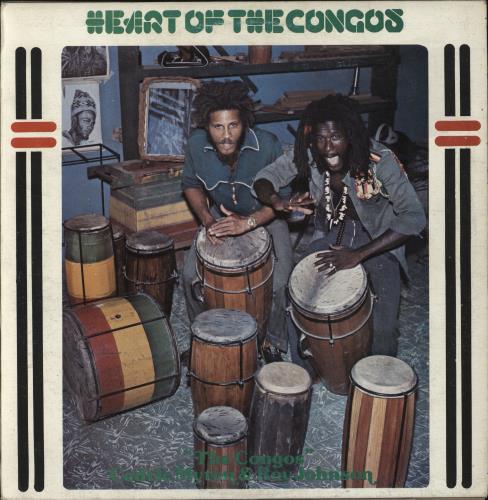 The Congos Heart Of The Congos vinyl LP album (LP record) Jamaican S8GLPHE800137