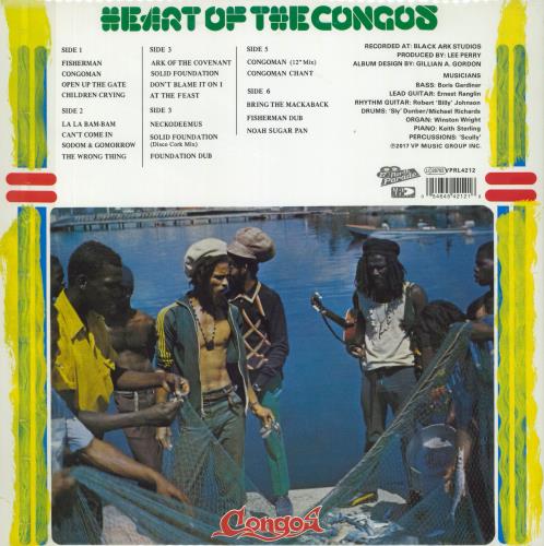 The Congos Heart Of The Congos 3-LP vinyl record set (Triple LP Album) US S8G3LHE826528