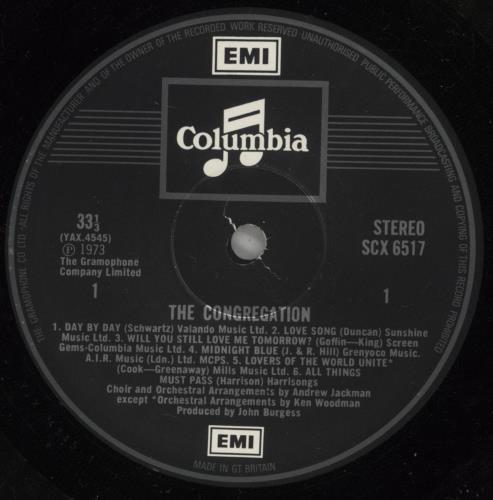 The Congregation The Congregation vinyl LP album (LP record) UK TC6LPTH455475