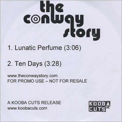 The Conway Story Lunatic Perfume CD-R acetate UK COZCRLU386345