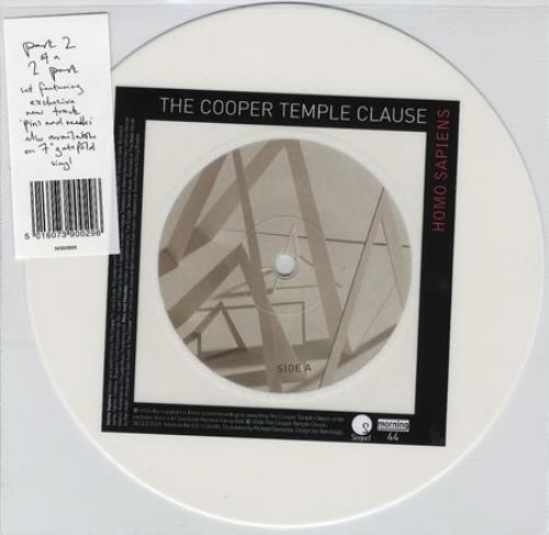 The Cooper Temple Clause Homo Sapiens 7" vinyl single (7 inch record / 45) UK TCO07HO378123