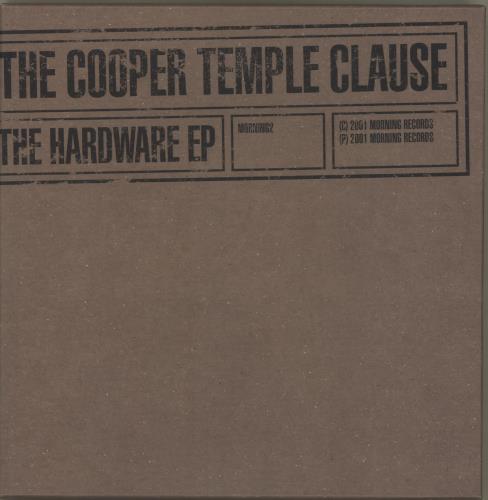 The Cooper Temple Clause The Hardware EP 7" single box set UK TCO7XTH689117