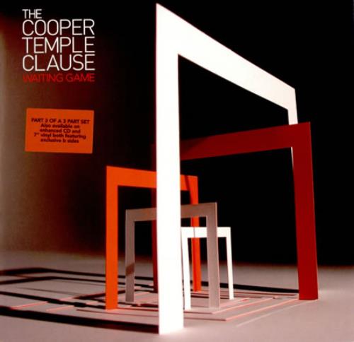The Cooper Temple Clause Waiting Game 7" vinyl single (7 inch record / 45) UK TCO07WA384124