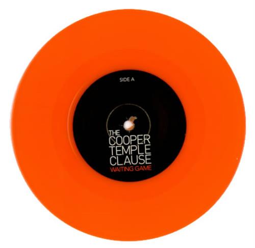 The Cooper Temple Clause Waiting Game 7" vinyl single (7 inch record / 45) UK TCO07WA384124
