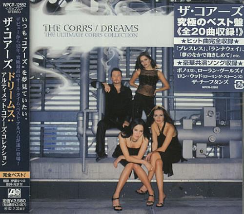 The Corrs Dreams: The Ultimate Corrs Collection CD album (CDLP) Japanese ORRCDDR385008