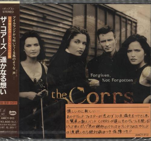 The Corrs Forgiven, Not Forgotten CD album (CDLP) Japanese ORRCDFO118486