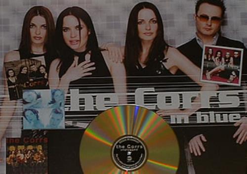 The Corrs In Blue award disc French ORRAWIN168740