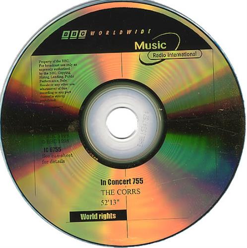 The Corrs In Concert 755 CD album (CDLP) UK ORRCDIN366510