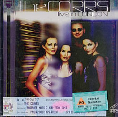 The Corrs Live In London Video CD Taiwanese ORRVDLI211021