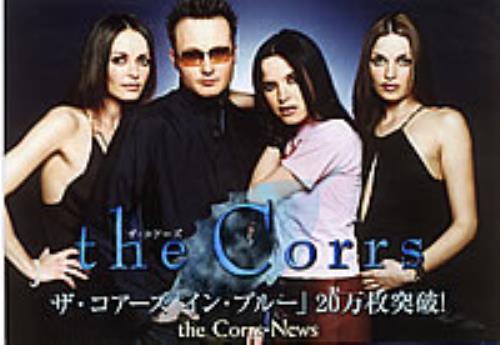 The Corrs News handbill Japanese ORRHBNE270483