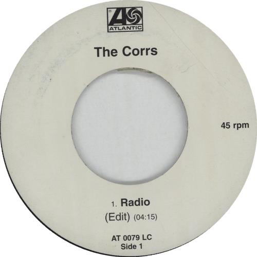 The Corrs Radio 7" vinyl single (7 inch record / 45) UK ORR07RA667663