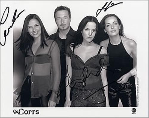 The Corrs Signed Promo Photo photograph UK ORRPHSI202712