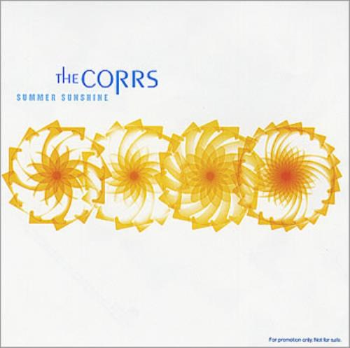 The Corrs Summer Sunshine CD single (CD5 / 5") US ORRC5SU299335