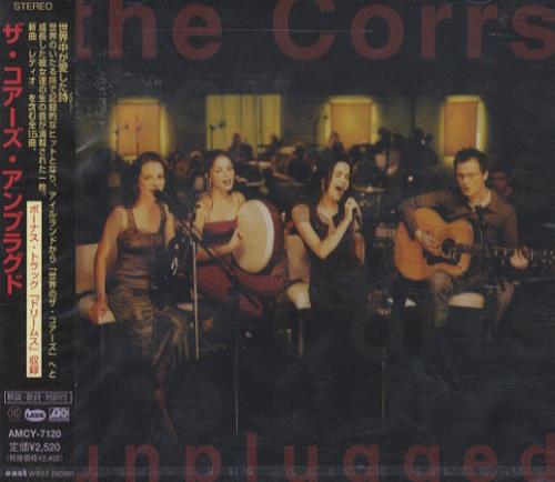 The Corrs Unplugged CD album (CDLP) Japanese ORRCDUN151707