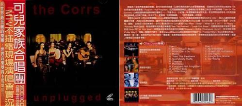 The Corrs Unplugged Video CD Taiwanese ORRVDUN158689