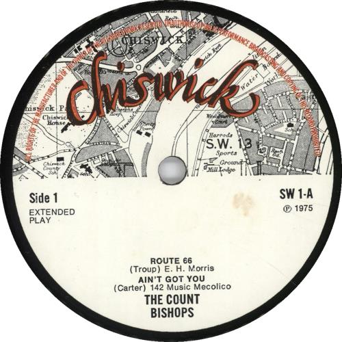 The Count Bishops Speedball EP - 3rd + Matte Sleeve 7" vinyl single (7 inch record / 45) UK CBI07SP520815