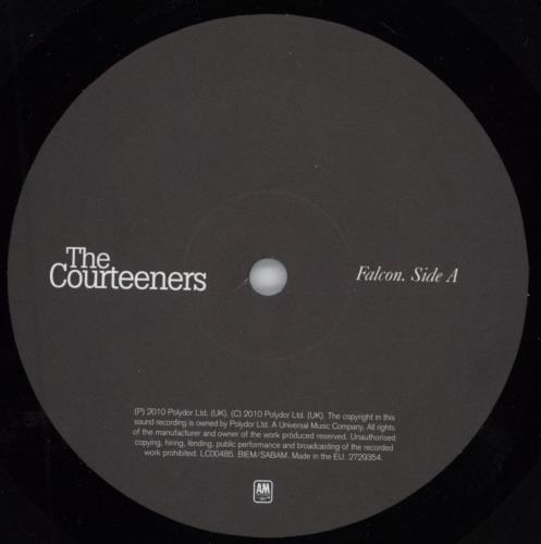 The Courteeners Falcon vinyl LP album (LP record) UK T2CLPFA498569
