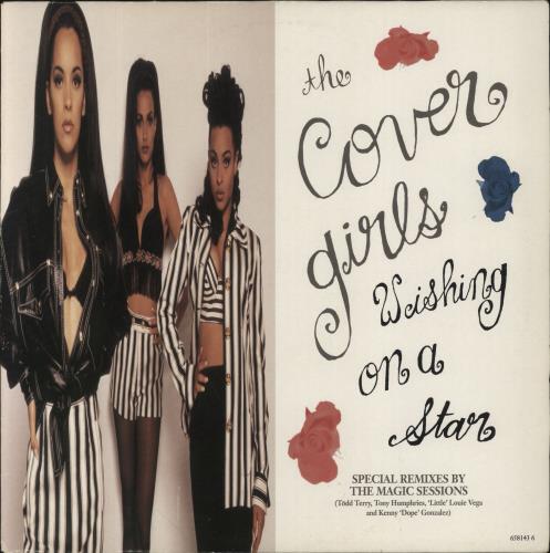 The Cover Girls Wishing On A Star 12" vinyl single (12 inch record / Maxi-single) UK 58F12WI861288