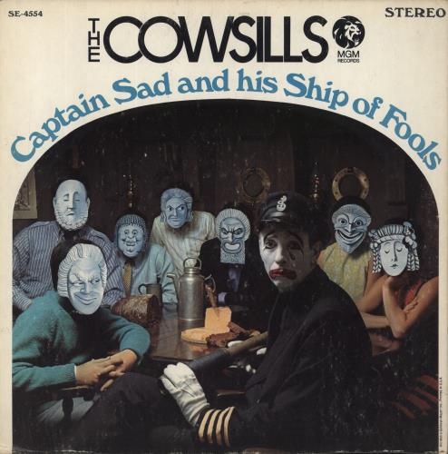 The Cowsills Captain Sad And His Ship Of Fools vinyl LP album (LP record) US CWSLPCA806494