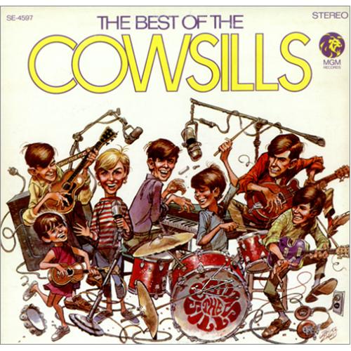 The Cowsills The Best Of vinyl LP album (LP record) US CWSLPTH417638