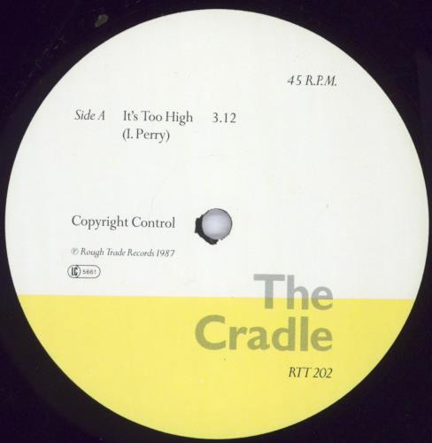 The Cradle It's Too High + Press Release 12" vinyl single (12 inch record / Maxi-single) UK TGX12IT832086
