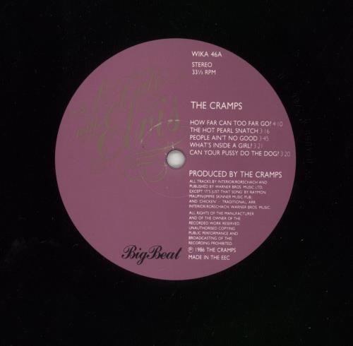 The Cramps A Date With Elvis + Cuttings vinyl LP album (LP record) UK CRALPAD863910