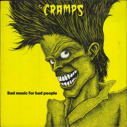 The Cramps Bad Music For Bad People vinyl LP album (LP record) Canadian CRALPBA785394