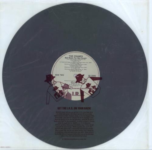 The Cramps Bad Music For Bad People vinyl LP album (LP record) Canadian CRALPBA785394