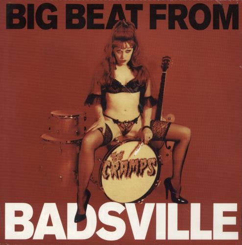 The Cramps Big Beat From Badsville - White Vinyl - Shrink vinyl LP album (LP record) UK CRALPBI867141
