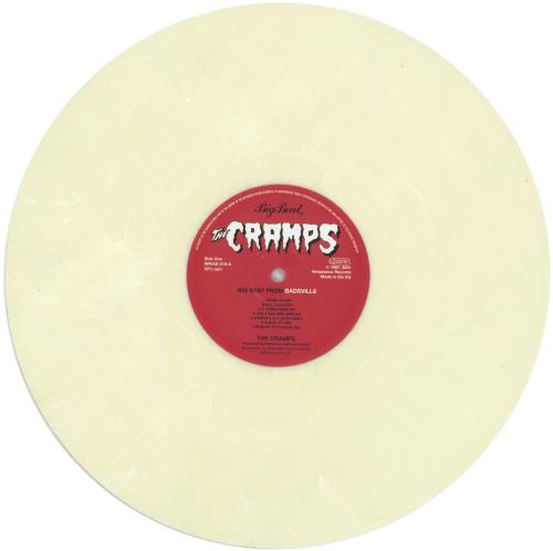 The Cramps Big Beat From Badsville - White Vinyl - Shrink vinyl LP album (LP record) UK CRALPBI867141
