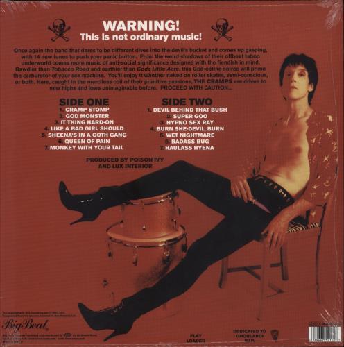 The Cramps Big Beat From Badsville - White Vinyl - Shrink vinyl LP album (LP record) UK CRALPBI867141