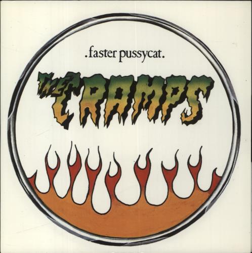 The Cramps Faster Pussycat 7" vinyl single (7 inch record / 45) French CRA07FA651349
