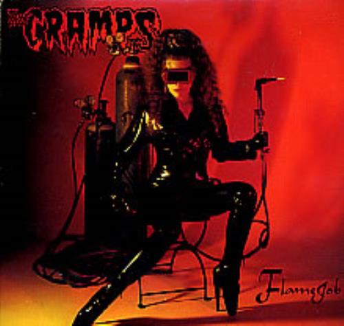 The Cramps Flamejob 2 CD album set (Double CD) US CRA2CFL37553