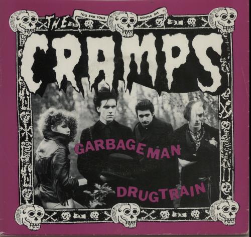 The Cramps Garbageman 7" vinyl single (7 inch record / 45) US CRA07GA333888