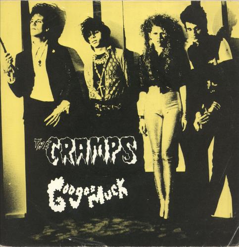 The Cramps Goo Goo Muck - Promo + Sleeve 7" vinyl single (7 inch record / 45) UK CRA07GO262023