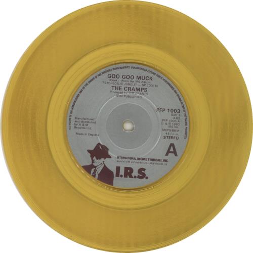 The Cramps Goo Goo Muck 7" vinyl single (7 inch record / 45) UK CRA07GO16891