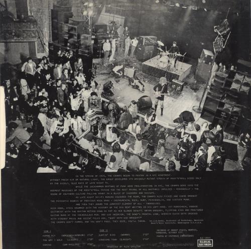 The Cramps Gravest Hits - Blue Vinyl 12" vinyl single (12 inch record / Maxi-single) UK CRA12GR795033