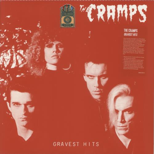 The Cramps Gravest Hits EP - Red Vinyl 12" vinyl single (12 inch record / Maxi-single) US CRA12GR883426